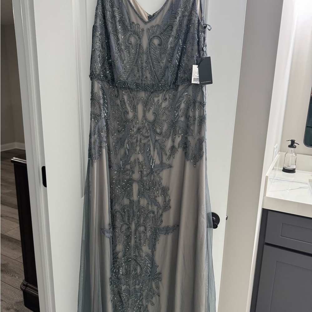 Adrianna Papell Beaded Gown